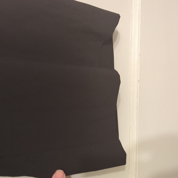 Aparna wide leg black cropped Yoga pants S - Picture 3 of 4